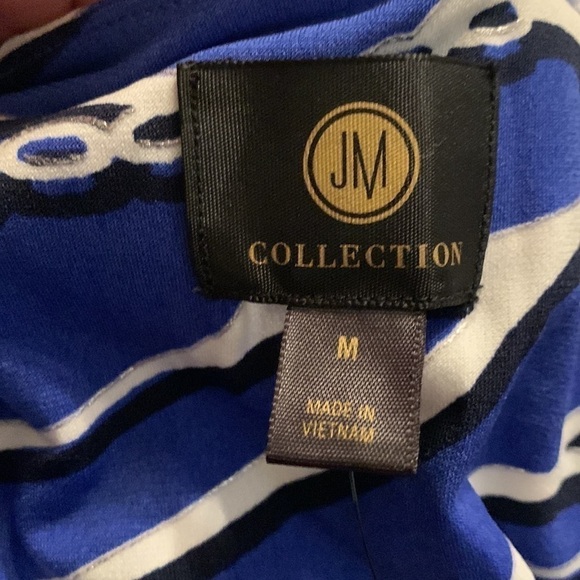 JM Collection Chain Print Tunic - Picture 7 of 9